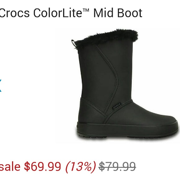 Women's Crocs boots