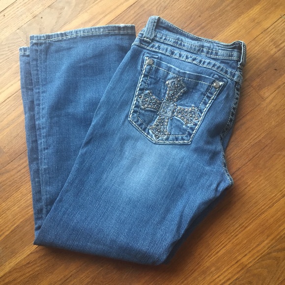 Miss me jeans boot cut jeans!