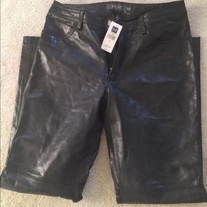 Gap Leather pants