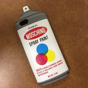 MOSCHINO Spray Can Phone Case