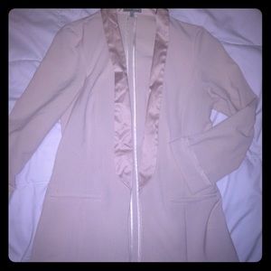 Cream Charlotte Russe Blazer