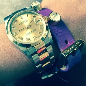 Juicy Couture Purple Leather Stone Bracelet NWT Juicy Couture Purple Leather Stone Bracelet NWT