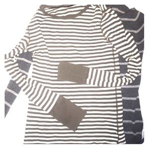 American Eagle striped long sleeve thermal
