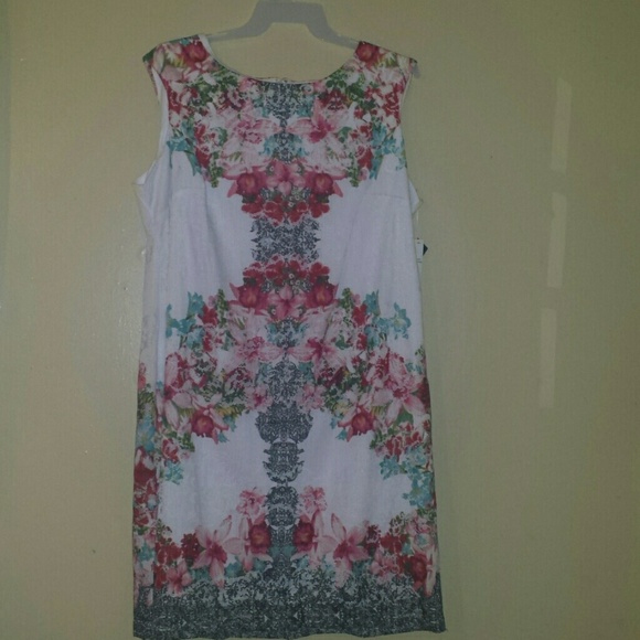 Floral print Lace dress