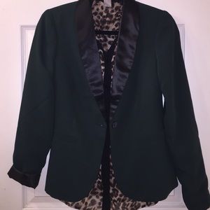 NWOT- Emerald green blazer
