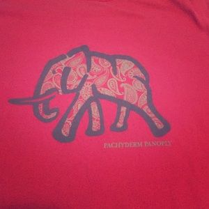 Pachyderm Panoply Pink Frocket Teeshirt