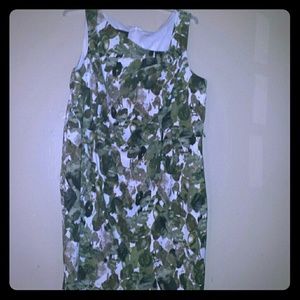 Shades of green dress