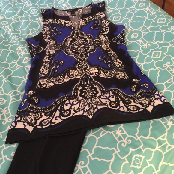 Reduced!!!! INC SLEEVELESS TUNIC SZ L NWOT