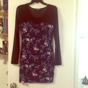 Floral mini dress
