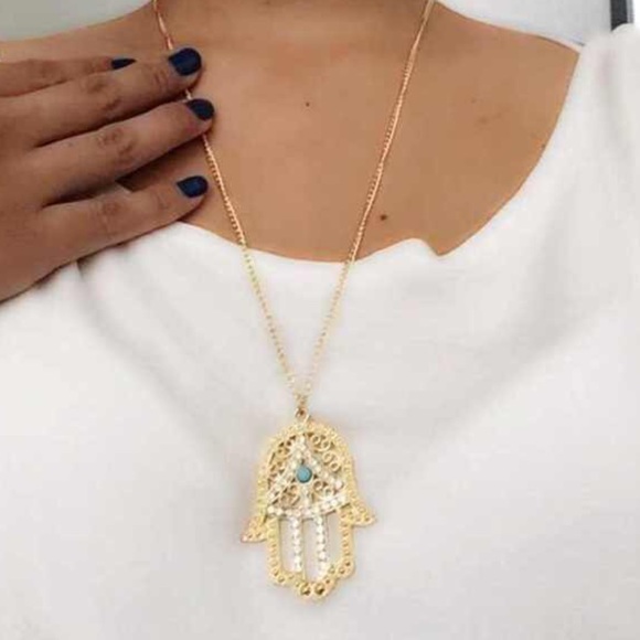 Jewelry - | New | Hamsa gold pendant