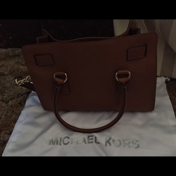 Michael Kors Hamilton leather East/West satchel