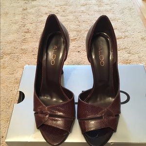 Aldo Peep Toe Shoes