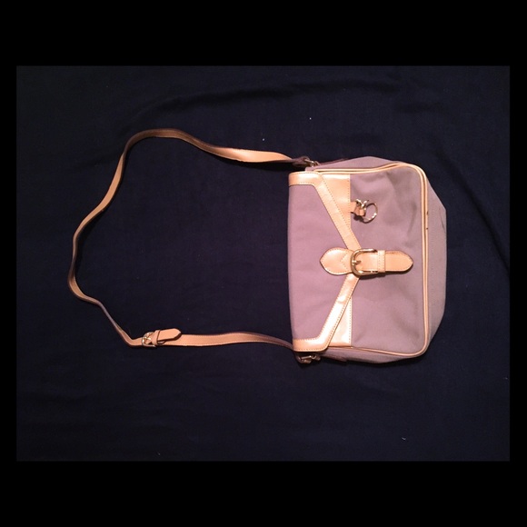 Vintage Canvas-Leather Hipster