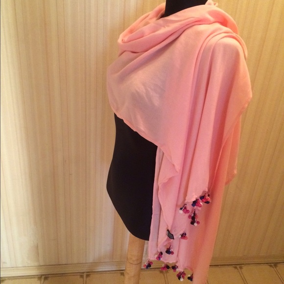 Gorgeous Pink Wrap Multicolor Pompom Cluster Trim - Picture 3 of 4