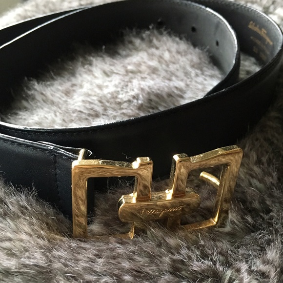 Vintage Ferragamo belt 30"-32"