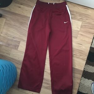 Nike warmup sweat pants