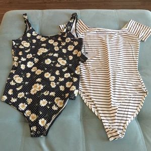 2 Forever 21 bodysuits. *willing to sell separates