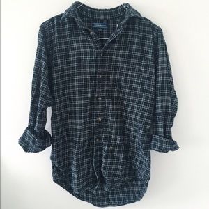 Navy Blue Flannel