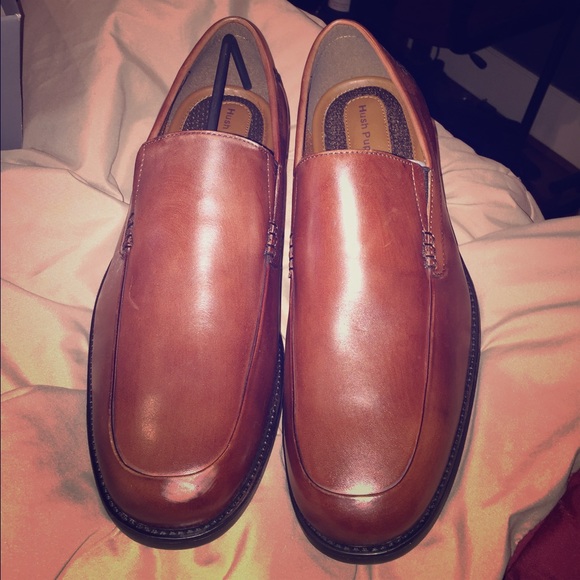 ‼️SOLD‼️Men's hush puppies brown dress shoes 11.5