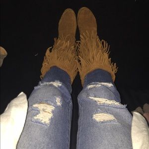 Minnetonka mid calf boot