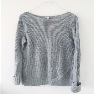 Slouchy Gray Sweater