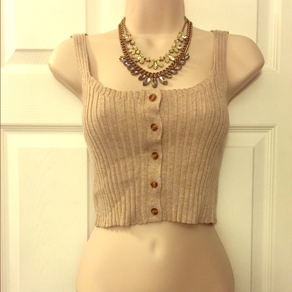 Foreign Exchange Knit Crop Top