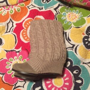 Steve madden sweater boots