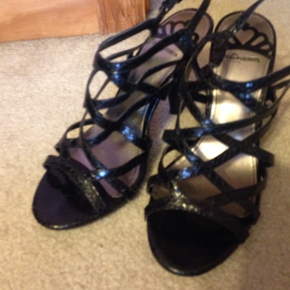 Strappy heels