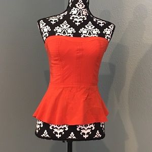Bebe peplum top