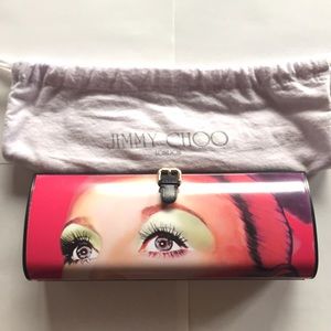 Jimmy Choo Face Clutch