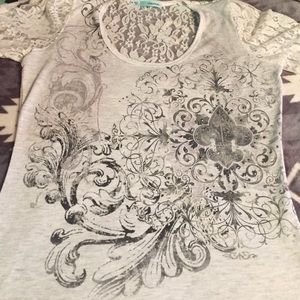 Cute lace Maurice's top
