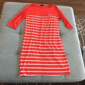 Adorable loose fit striped dress