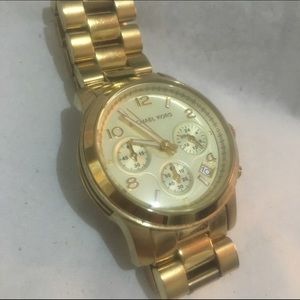 Michael kors watch gold