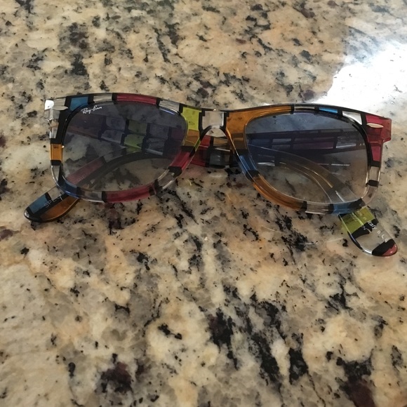 Ray Bans Mosaic Patterned Shades