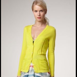 Shoshanna Cinch-waist Cardigan