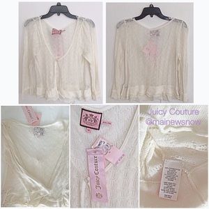 Juicy Couture: Cardigan Sweater, New W/TAGS