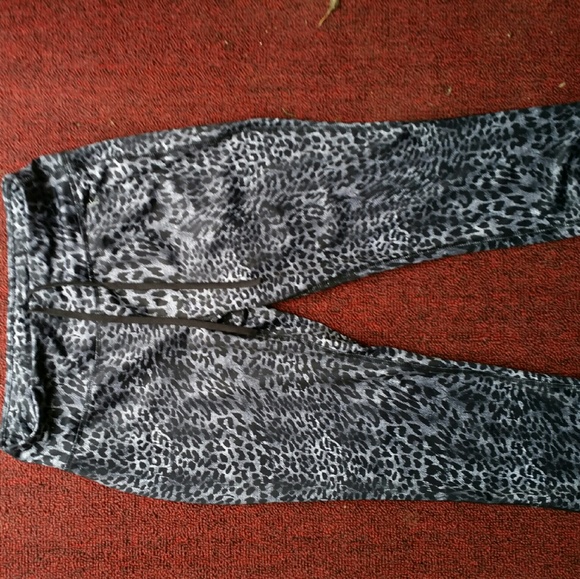 Leopard stretch Capri
