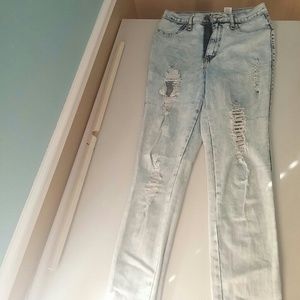 Vibrant jeans