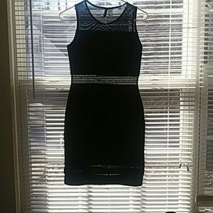 Dress in mesh bodycon - H&M