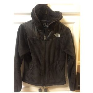 Northface Oso Hoodie Jacket in chocolate brown