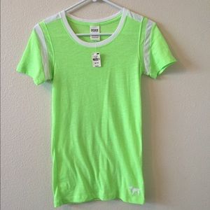 Brand New with tags -lime green tee