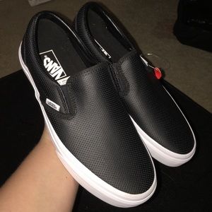 NEW!! Black slip on Vans