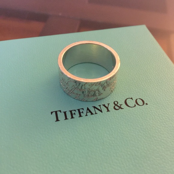 Authentic Tiffany Notes ring from Tiffany & Co.