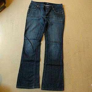 Dark wash jeans