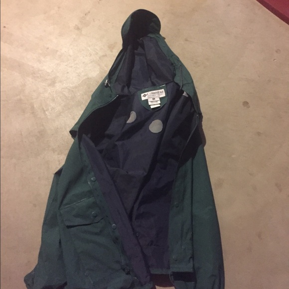 columbia raincoat