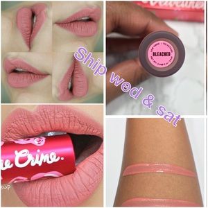 Bleached matte lipgloss lime crime