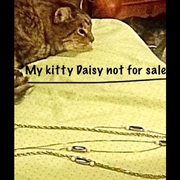 48 inches long, triple strand necklace. BEAUTIFUL - Picture 2 of 2