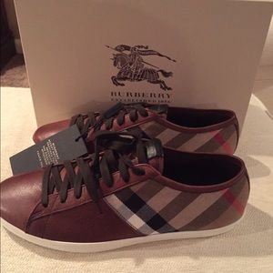 Brand new in box Men's Burberry shoes.