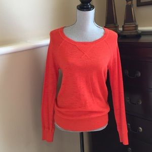 Orange sweater