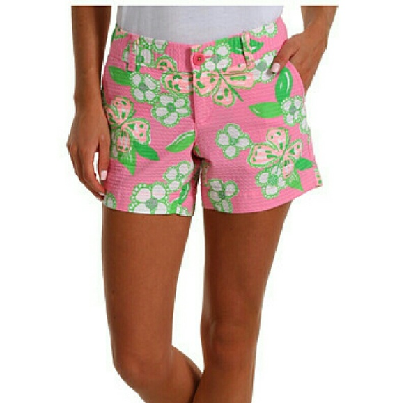 Lilly Pulitzer "Pretty Pink Tootie"Callahan Shorts